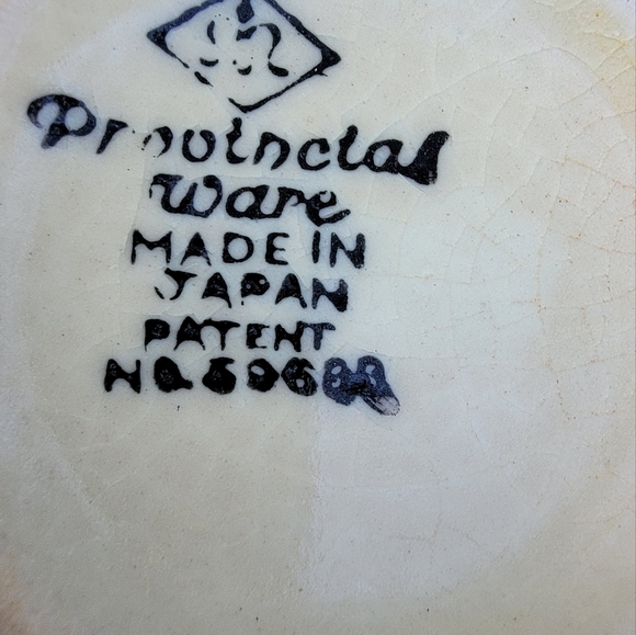 VINTAGE Floral hand painted saucer plate and mini pitcher made in Japan. - Picture 4 of 4